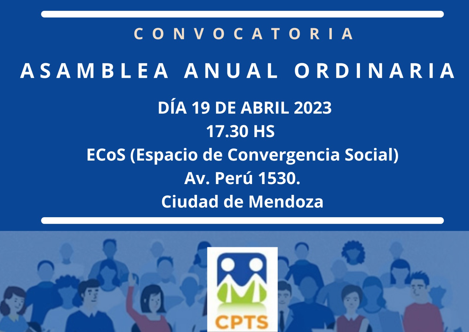 Asamblea Anual Ordinaria Cpts